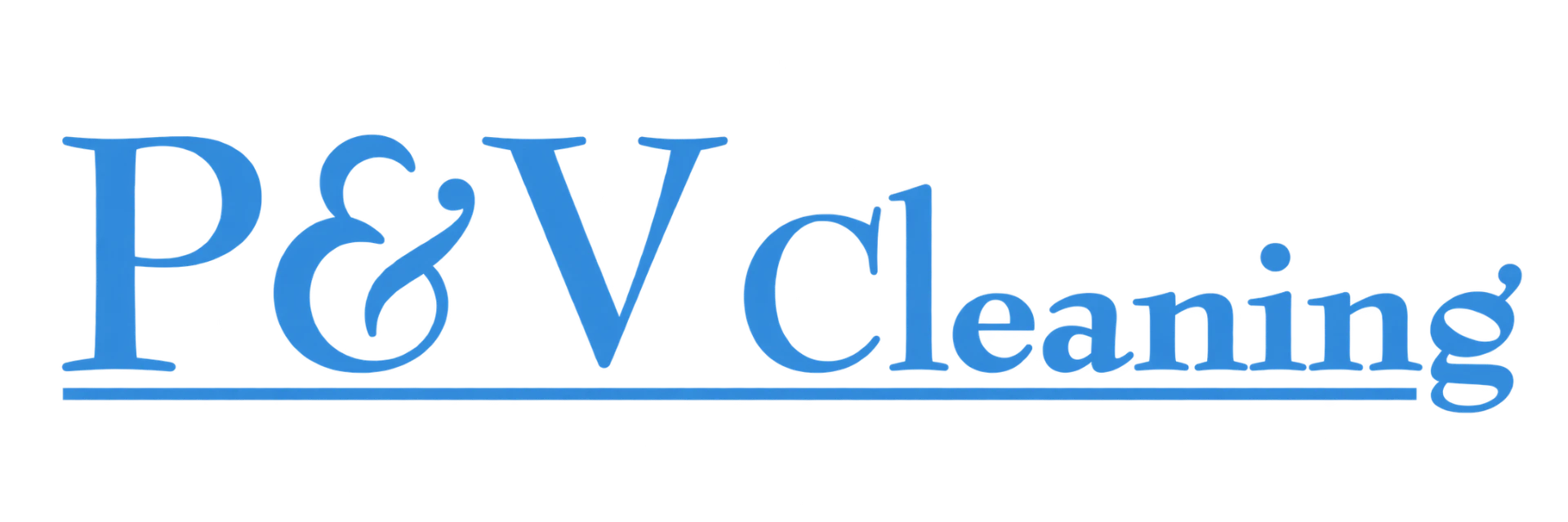 P&V Cleaning logo — schoonmaakbedrijf Roosendaal